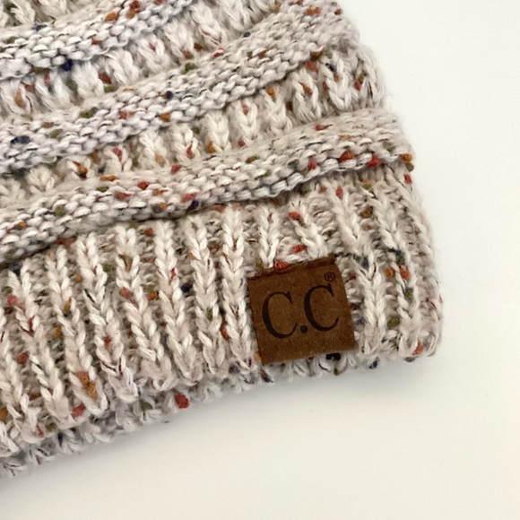 \C.C\ Pom Pom Beanie - Picture 3 of 9